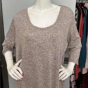 Urban Rose tie knot top Size 3X